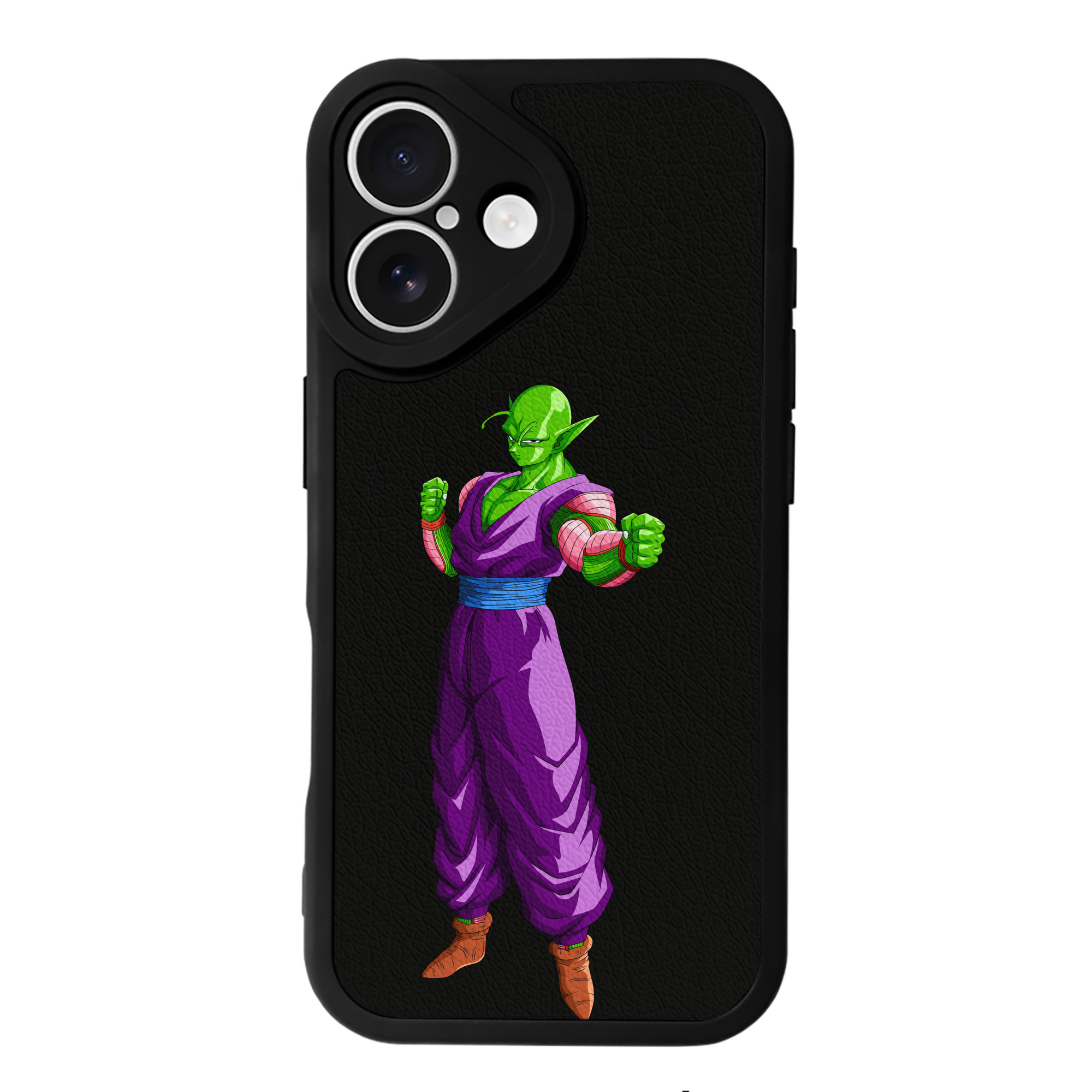 （画像用） ドラゴンボール ピッコロ DRAGON BALL Piccolo 【iPhone 16シリーズ対応】シリコンスマホケース（レザー調） 材質：シリコン